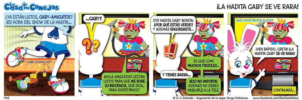 ¡La Hadita Gaby se ve Rara!