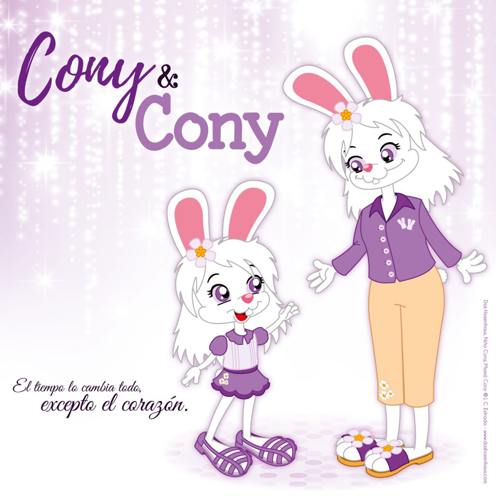 Niña y Mamá Cony