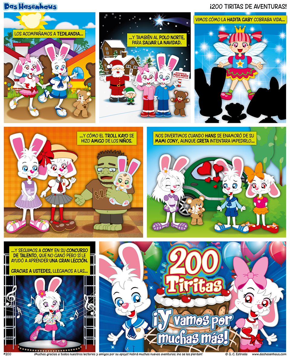 ¡200 Tiritas de Aventuras!