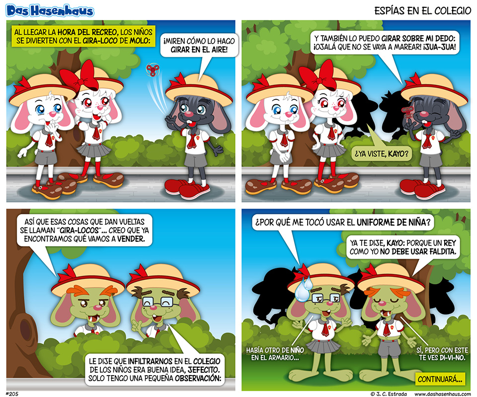 Espías en el Colegio