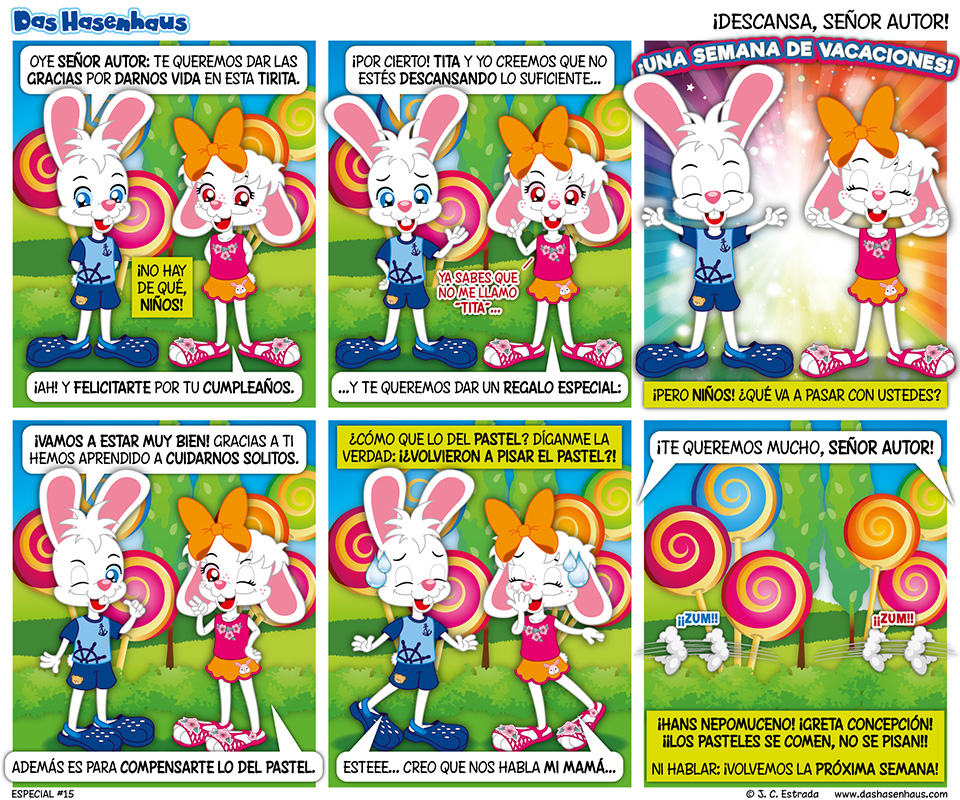 ¡Descansa, Señor Autor!