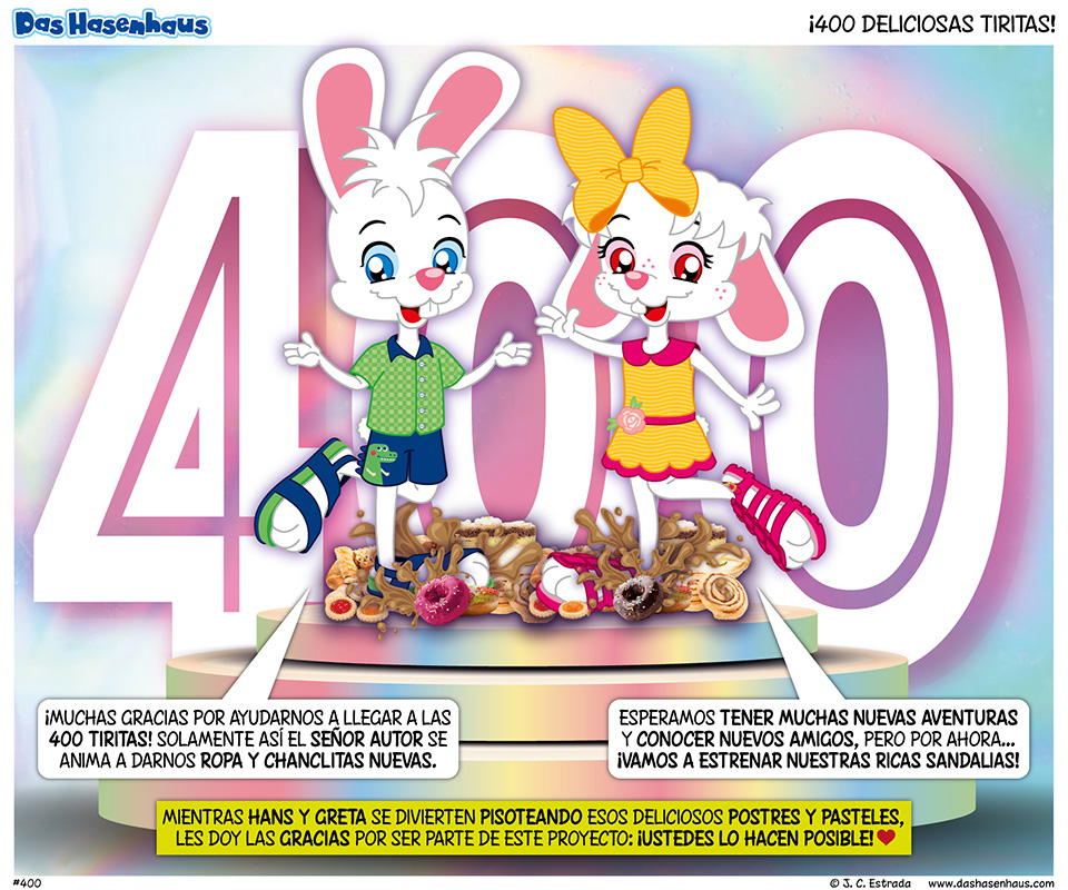 ¡400 Deliciosas Tiritas! ¡400 Deliciosas Tiritas!
