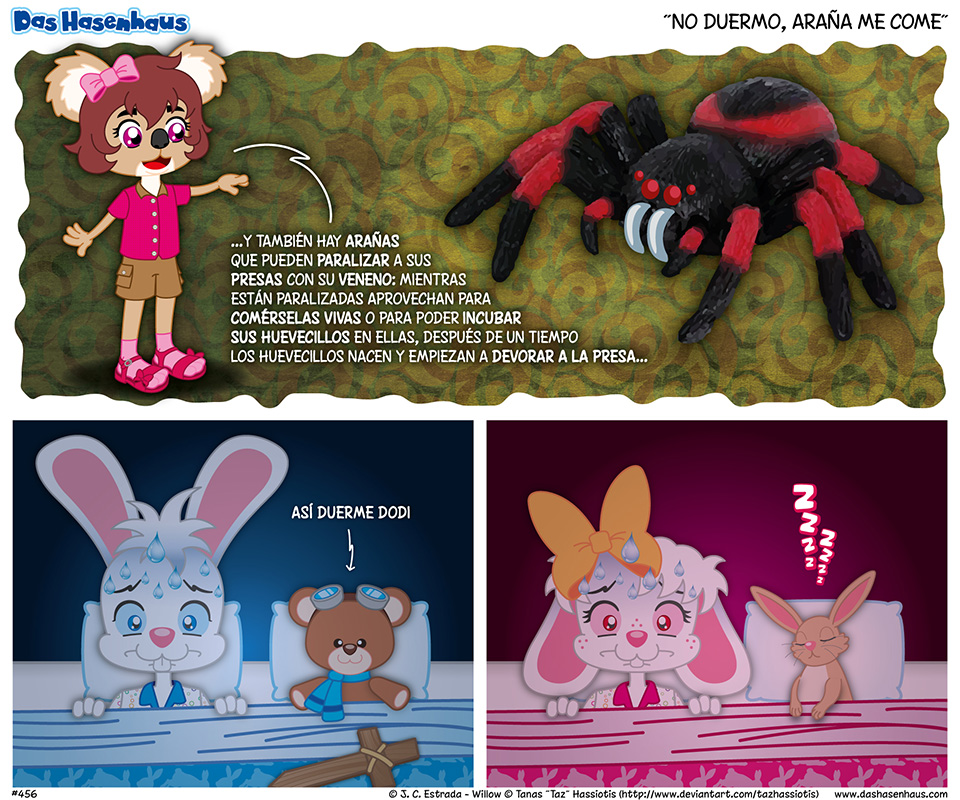 "No Duermo, Araña Me Come"