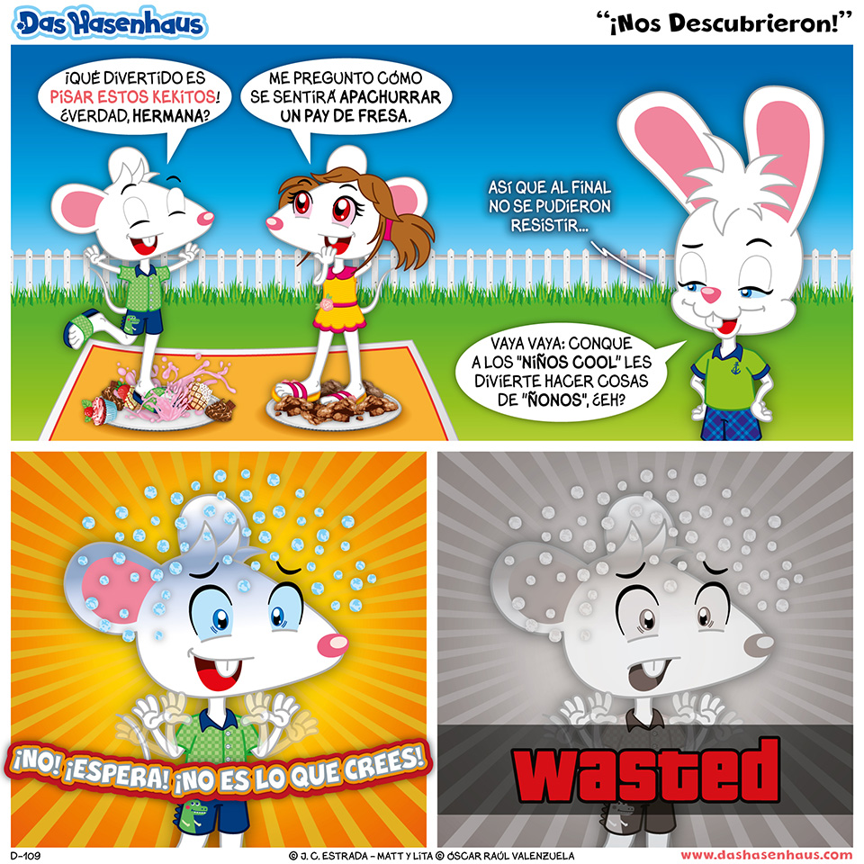 "¡Nos Descubrieron!"