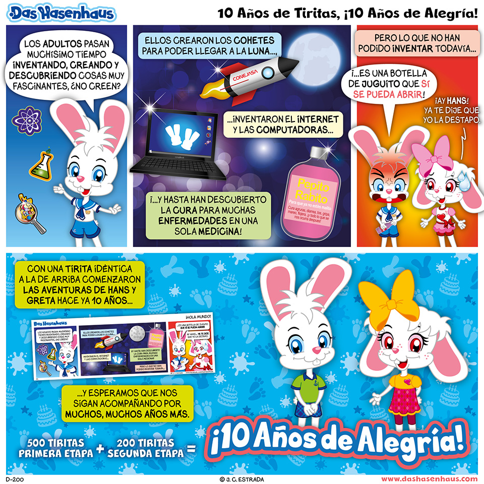 10 Años de Tiritas, ¡10 Años de Alegría! 10 Años de Tiritas, ¡10 Años de Alegría!