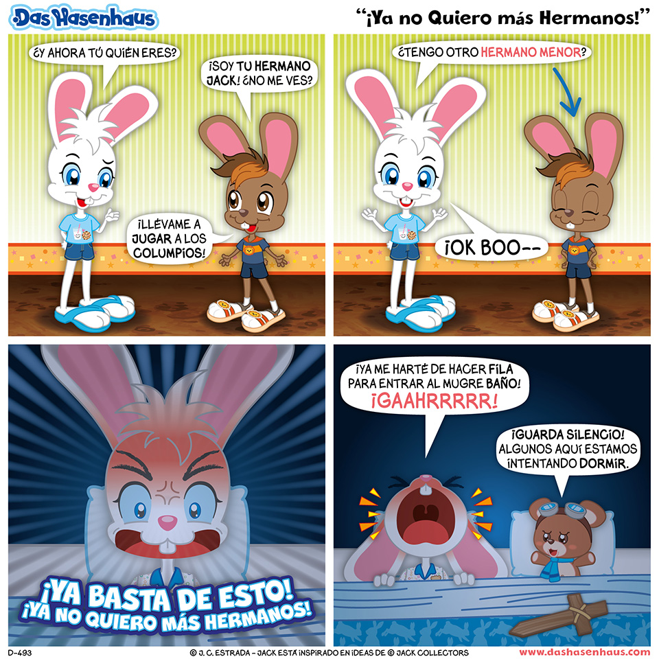 "¡Ya no Quiero más Hermanos!"